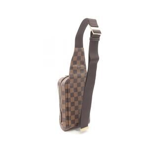 Louis Vuitton Geronimos waist bag body canvas Damier Brown